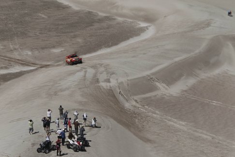 dune di sabbia - Rally Raid la sesta tappa della Dakar 2012 cancellata per mal tempo