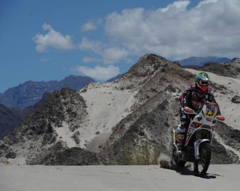 Volkswagen - Rally Dakar 2011paesaggio delle Ande