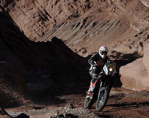 KTM - Dakar 2011 moto KTM 450 Rally pilota Miran Stannovnik