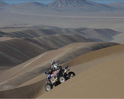 Yamaha - Dakar 2011Quads Raptor 700 Yamaha driver Alejandro Patronelli