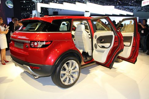 Land Rover - Rage Rover Evoque 5 porte posteriore e sportelli