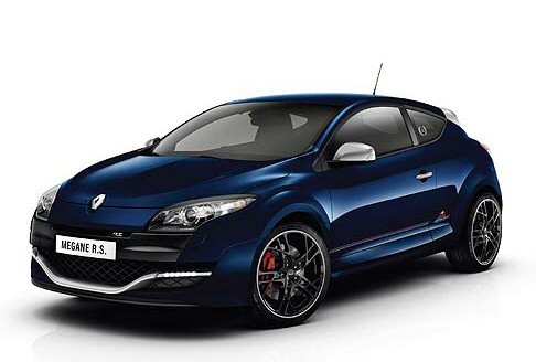 Renault - Binomio vincente della Formula Uno, Renault e il team Red Bull hanno creato unedizione tutta speciale della Renault Megane RS, la Red Bull Racing RB8, celebrativa del terzo titolo costruttori conquistato nella scorsa stagione