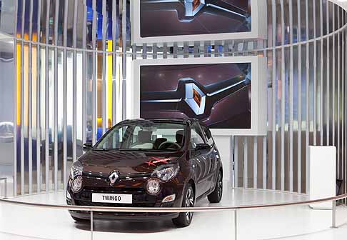 Renault - Renault Twingo Model Year 2012 presentata in anteprima al Salone di Francoforte 2011
