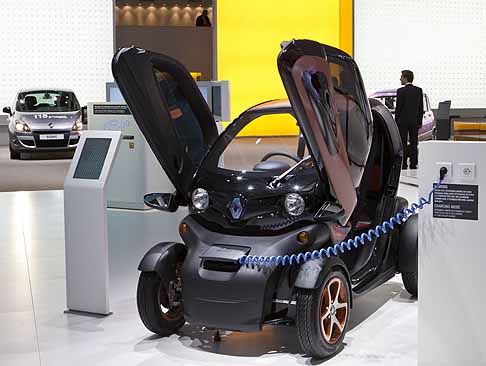 Renault - Renault Twizy ZE veicolo elettrico presente al Motor Show di Francoforte