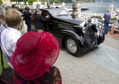 Rolls Royce - Tra le indiscusse protagoniste una menzione speciale va sicuramente indirizzata alla Rolls-Royce, che ha incantato i visitatori con la storica one-off Rolls-Royce Phantom I Jonckheere Coup del 1925.