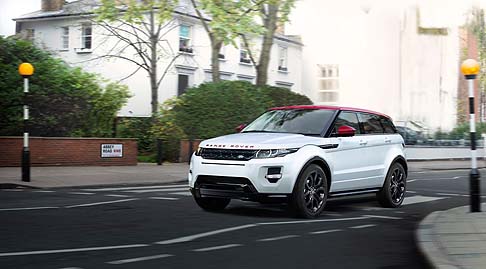 Land Rover - Sviluppata a partire dal modello Dynamic, la nuova Range Rover Evoque Nw8 Special Edition affianca le edizioni speciali SW1 Monochrome ed SW1 Colour.