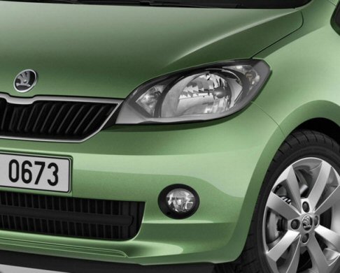 Skoda - Skoda Citigo ar disponibile in due configurazioni, a tre e cinque porte, ed offrir due versioni del motore a benzina tre cilindri, proposto nelle potenze da 60 e 75 CV