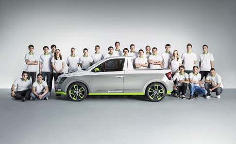 Skoda - La concept verr presentata durante levento annuale del Wrthersee 2015, in programma dal 13 al 16 maggio prossimi, organizzata nei pressi dellomonimo lago austriaco.