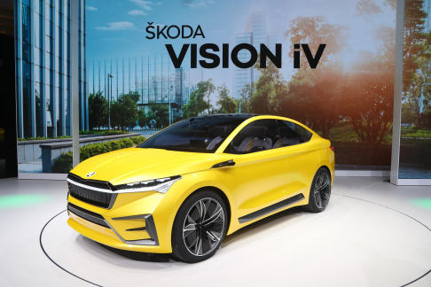 Skoda - La Skoda Vision iV rappresenta la via intrapresa dal marchio verso la mobilità elettrica