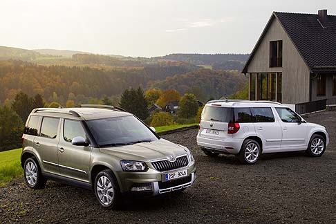 Skoda - Nel segmento C- SUV, la Yeti ha saputo conquistare il proprio spazio mantenendo stabilmente una quota di mercato tra il 2% e il 3%. 