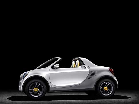 Smart - Smart for-us electric pick-up presentato allAuto Show di Detroit 2012