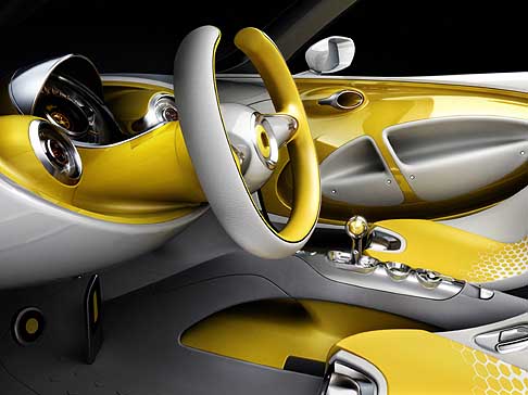 Smart - Smart for-us interni della concept car futuristica