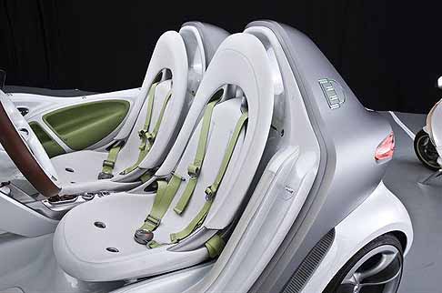 Smart - Sedili interni della Smart Forspeed