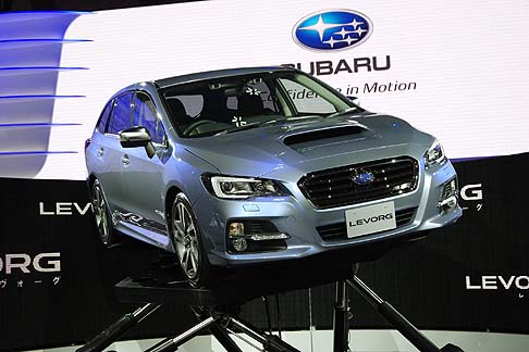 Subaru - La nuova sport tourer LEVORG (LEgacy eVOlution touRinG), promette unesperienza di guida orientata al massimo piacere anche nei percorsi lunghi, senza dimenticare leconomicit in termini di consumi.