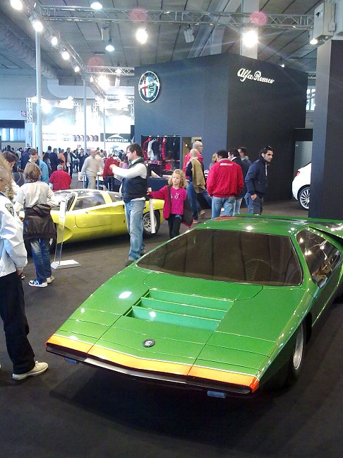 Alfa Romeo - Super sportiva storica Alfa Romeo 33 Carabo by Bertone a Padova Fiera �Auto e Moto d�Epoca�