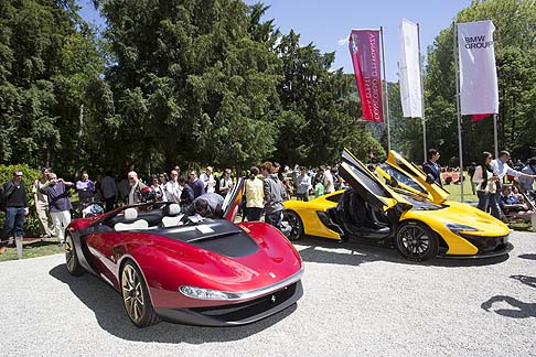 BMW - Il Concorso che rappresenta levento che vanta la pi antica tradizione al mondo per le due e le quattro ruote depoca e dedica uno spazio anche alle auto che guardano al futuro.