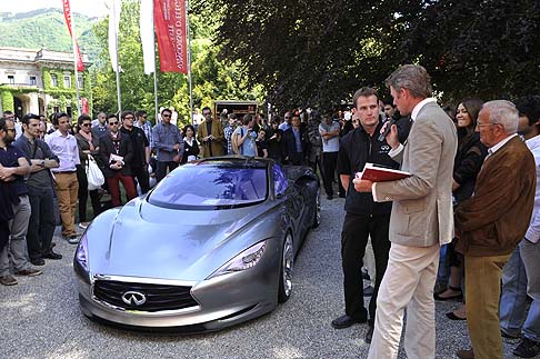 BMW - Infiniti Emerg-E  una futuristica auto sportiva a propulsione elettrica con piattaforma anteriore - centrale che racchiude nuove tecnologie. 