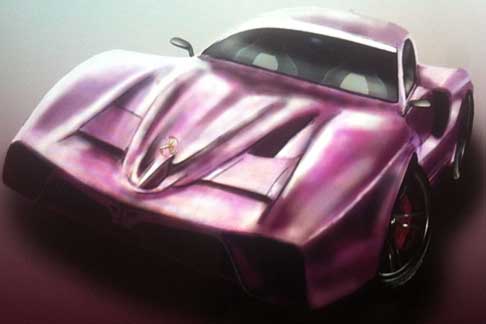 Tecnicar Laviania SE - Supercar Lavinia S.E. bozza design