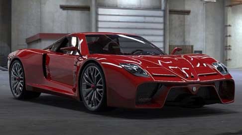 Tecnicar Laviania SE - Supercar Lavinia SE concept, rendering nella versione red