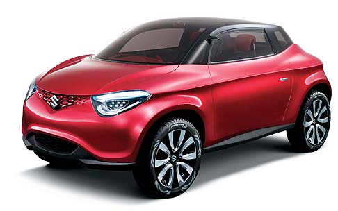 Suzuki - Suzuki Crosshiker utilizza la stessa piattaforma leggera e compatta di REGINA/G70 (la concept esposta al Salone di Tokyo del 2011). 