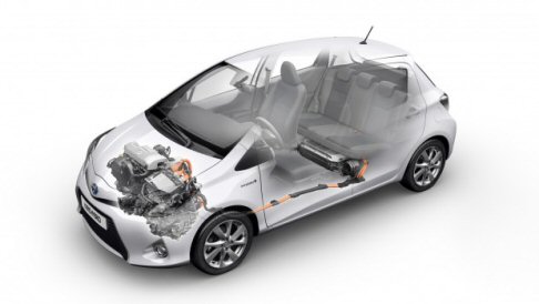 Toyota - Piccola fuori e grande dentro, come recita lo slogan ideato per lutilitaria nipponica, la nuova Toyota Yaris Hybrid non dimentica la propria vocazione dinamica evocandola attraverso elementi estetici come linedita dei fari e della griglia di aerazione