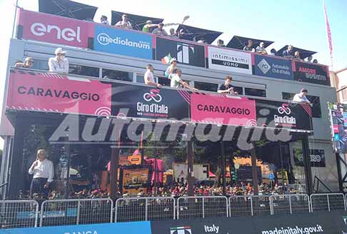 Giro d´Italia - Tribuna giornalisti e ospiti del Giro d´Italia 2022 a Reggio Emilia 11^ tappa