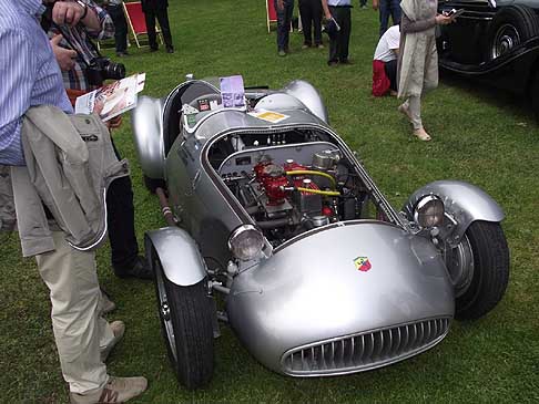 Abarth - Concorso di Eleganza Villa dEste 2012 con lAbarth 204 A Spider del 1950