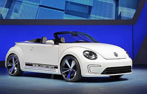 Volkswagen - Volkswagen E-Bugster prototipo elettrico del Maggiolino