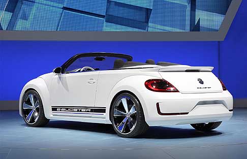 Volkswagen - Volkswagen E-Bugster concept retro vettura versione 2012