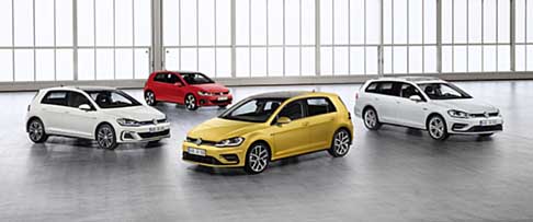 Volkswagen - E una rinnovata Golf, dove la tecnologia ha un ruolo da protagonista, quella che vedremo sulle strade a partire dal 2017.
