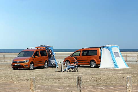 Volkswagen - Volkswagen California è disponibile in due allestimenti, entry level Beach e top di gamma Ocean.