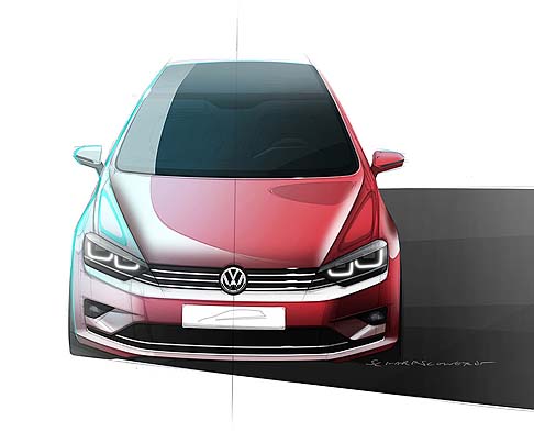 Volkswagen - Prossima alla commercializzazione, la vettura sar disponibile nelle versioni Trendline, Comfortline e Highline ed offrir tra le sue dotazioni il differenziale elettronico XDS+ derivato dalla Golf GTI.