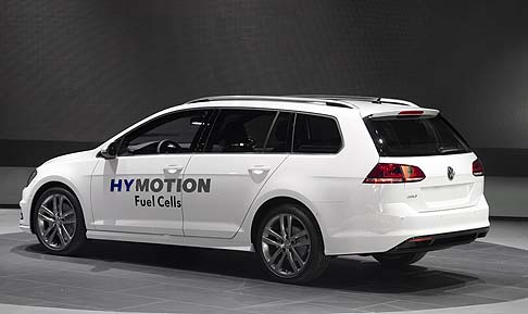 Volkswagen - La cella a combustibile eroga una potenza fino a 100 kW (136 CV).