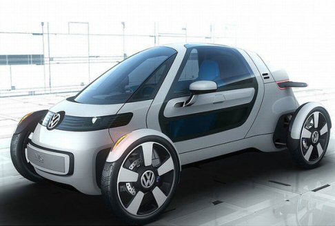 Volkswagen - Volkswagen Nils si caratterizza per lapertura delle portiere ad ali di gabbiano