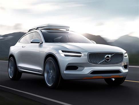 Volvo - Volvo Concept XC Coup sar presnetata in anteprima durante il Salone di Detroit 2014.