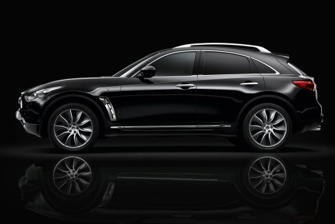 Infiniti FX Black and White Edition