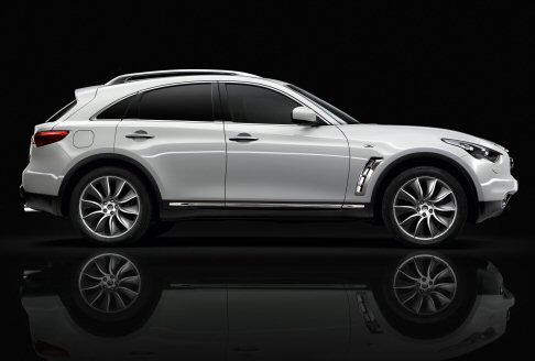 Infiniti FX Black and White Edition