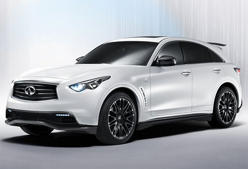 Infiniti FX Sebastian Vettel