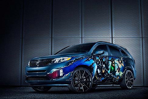 Kia Sorento Justice League