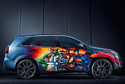 Kia Sorento Justice League