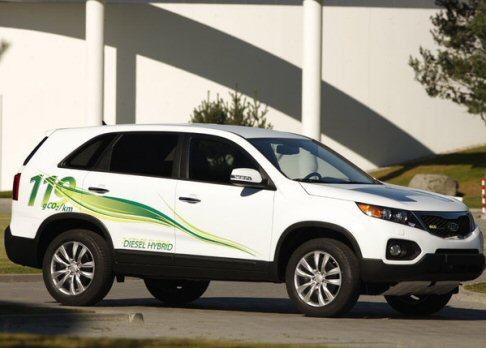 Kia Sorento diesel hybrid