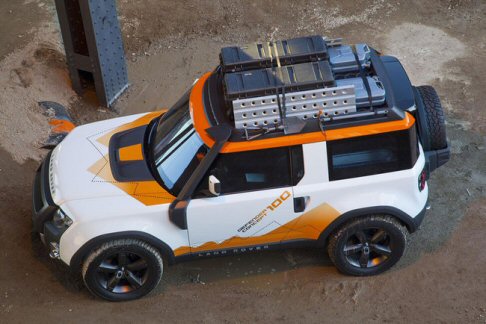 Land Rover DC100 Defender Concept Expedition version 