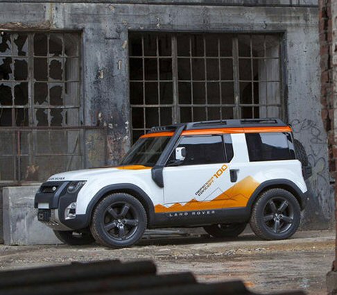 prototipo DC100 Defender Concept Expedition version 