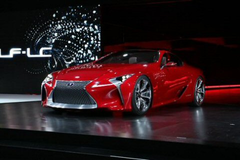 Lexus LF-LC Hybrid Sport Concept Coup