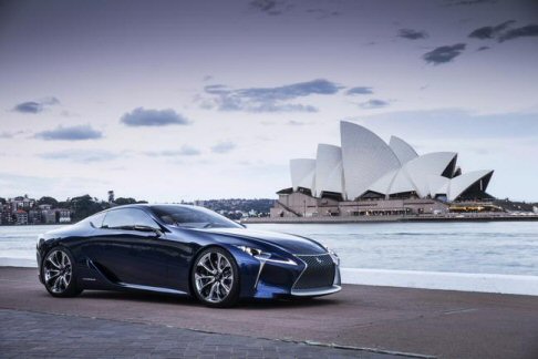 Lexus LF-LC Blue Concept