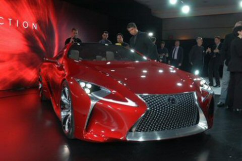 Lexus LF-LC Hybrid Sport Concept Coup