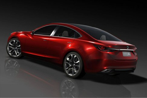 mazda - La Mazda Takeri offre un design filante, dai tratti innovativi