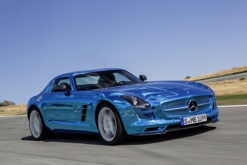 prototipo SLS AMG Coup Electric Drive