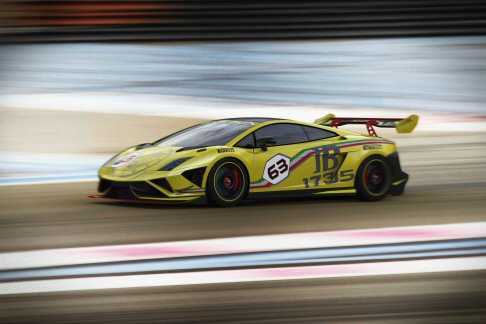 racing cars Gallardo LP570-4 Super Trofeo 2013