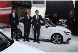 Lo stand Audi al Motor Show di Bologna